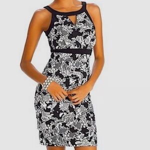Black and White Dress, slimming dress